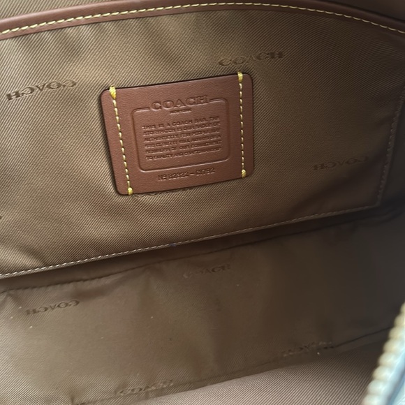 Coach Polished Pebbled Leather Crossbody Bag - Picture 7 of 8